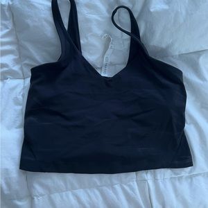 Lululemon Align Crop Tank- black